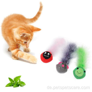 Luxus interaktive Plüsch -Katzenminpolien -Katzenspielzeugkatze